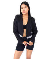 גקט שילוב יהלומים