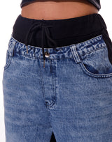 גינס שילוב מכנס