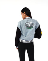 גקט גינס שילוב בד