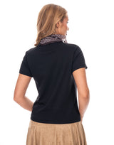 טישרט שילוב בנדנה