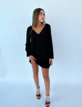 שמלת מידי קשירה בגב