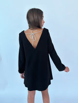 שמלת מידי קשירה בגב