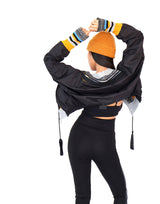 קרדיגן שילוב סריג וניטים