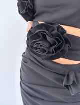 שמלת מיני פרחים