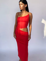 שמלה פתח בבטן