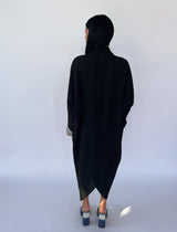 שמלה עם שילובי גינס