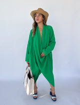 שמלה עם שילובי גינס