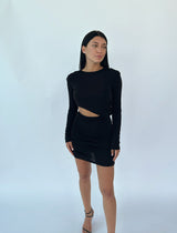 שמלת ערב שוורולים ארוכים