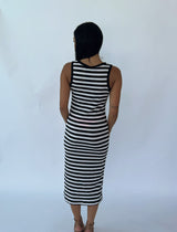 שמלת מקסי פסים