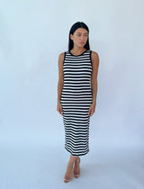 שמלת מקסי פסים