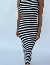 שמלת מקסי פסים