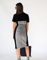 שמלה מידי שילוב גינס