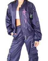 גקט בומבר סאטן