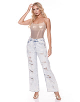 בגד גוף מבריק