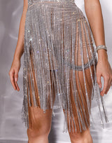 שמלת מיני יהלומים