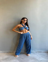 חליפת ג'ינס מחוך