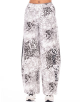 מכנס מנומר גומי