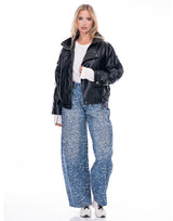 ג׳קט דמוי עור