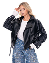 ג׳קט דמוי עור