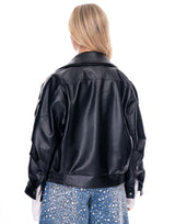 ג׳קט דמוי עור