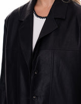 ג׳קט דמוי עור מחויט