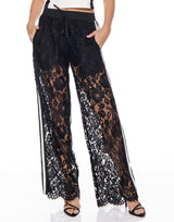 מכנס ארוך תחרה