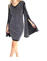 שמלת עטלף פייטים