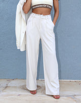 מכנס גומי מודפס במותן