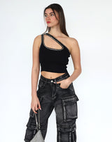 גופיה א סימטרית ניטים