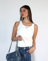 גופייה שילוב ניטים