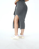 שמלת אריג סטרפלס