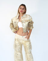 גקט גינס מטאלי