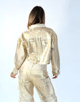 גקט גינס מטאלי