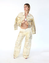 גקט גינס מטאלי