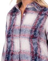 מכופתרת שיבוץ פלנל