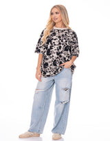 חולצה הדפס מנומר