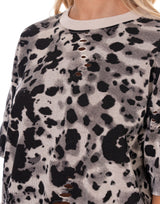 חולצה הדפס מנומר