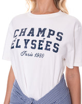 שמלה טישרט שילוב קשירה