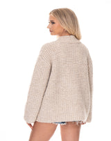 עליונית סריג כיסים