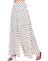 מכנס סאטן נקודות