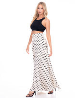 מכנס סאטן נקודות