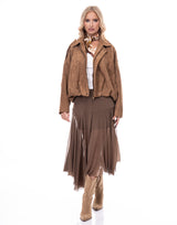 ג׳קט בלון בד סוויד