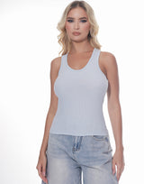 גופייה ריב תחרה בגב