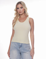 גופייה ריב תחרה בגב