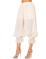 מכנס בלון פעמון תחרה