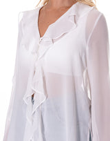 חולצת שיפון מלמלה