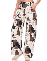 ג'ינס הדפס פרה