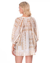 חולצת בוהו שילוב ריקמה