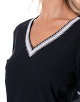 חולצה בייסיק רקמה