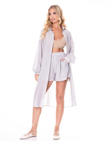 חליפה מכופתרת ארוכה